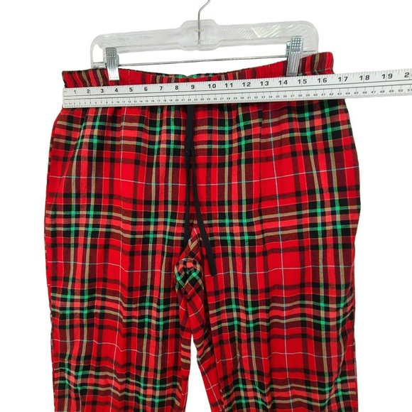Wondershop NWT Women's Pajama Set Red Plaid Size  M - Picture 12 of 16